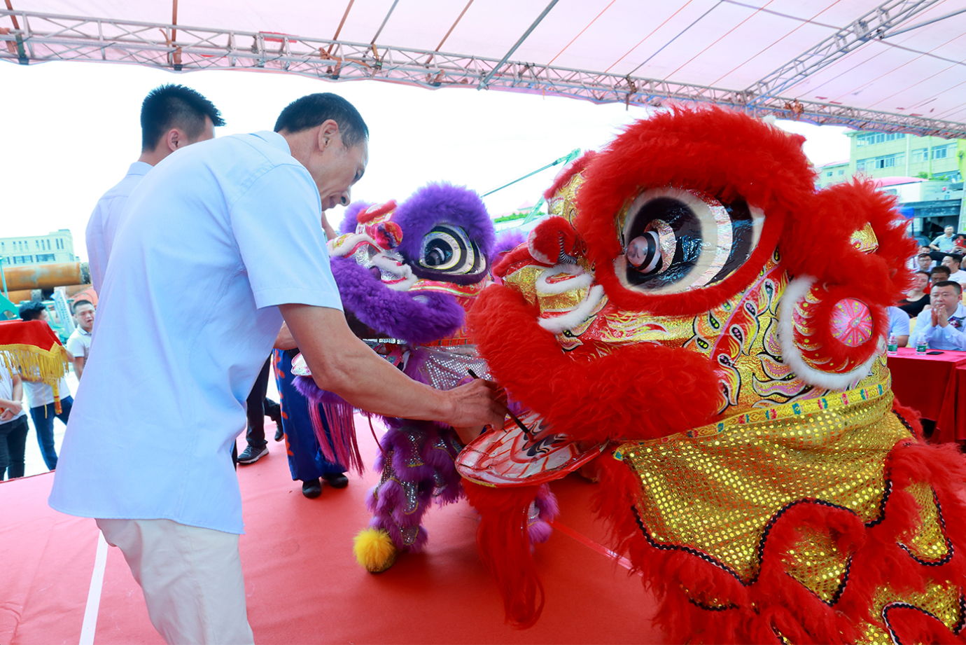 广东翰程至简工程设备有限公司六周年庆暨中联重科10台新车交车仪式